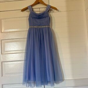 Speechless Light Blue Kids Dress
